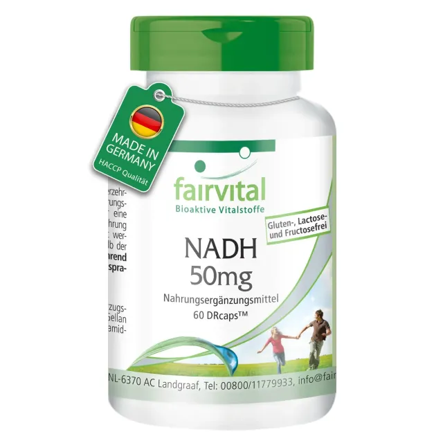 FAIRVITAL NADH 50 mg capsule 60 DRCaps rilascio ritardato