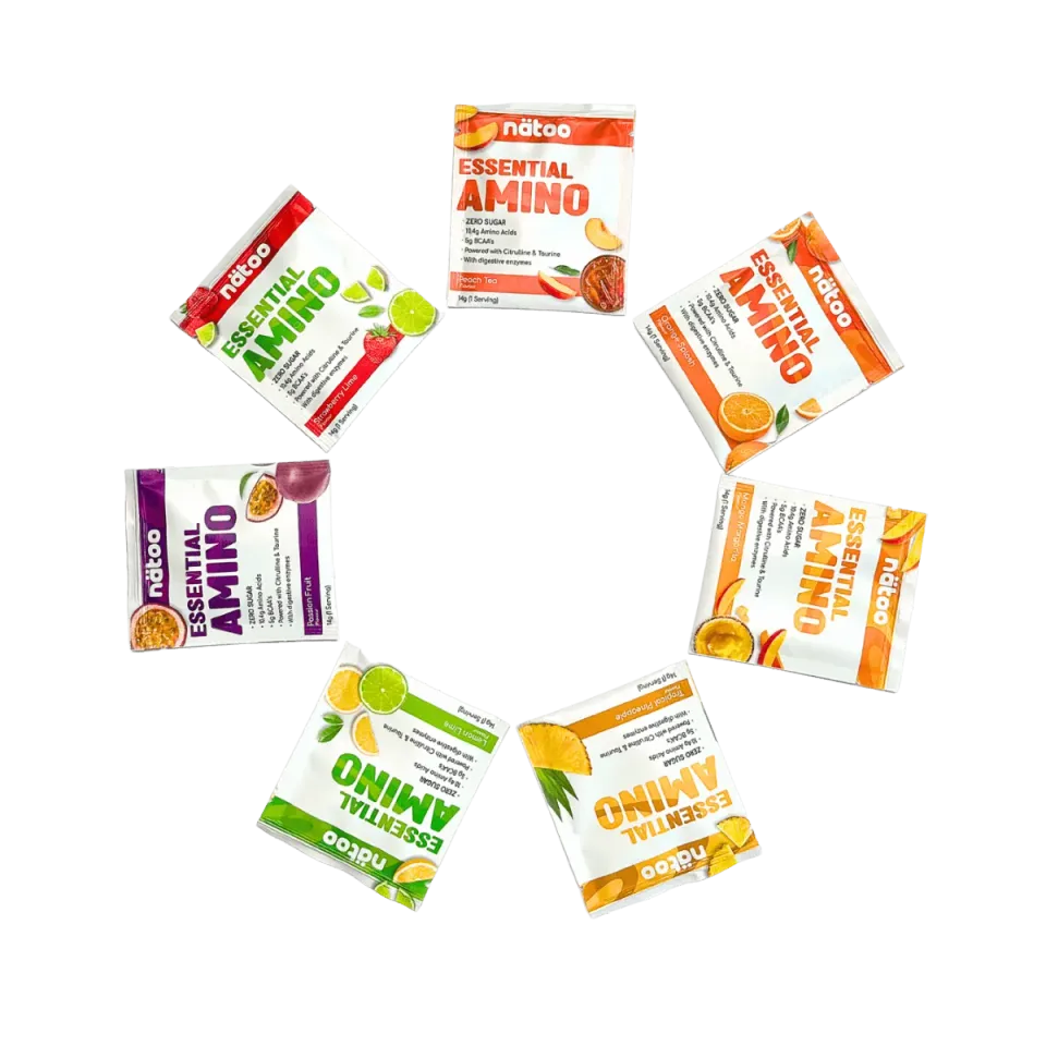 Natoo Performance Essential Amino Bustine 14x14g Gusti Misti