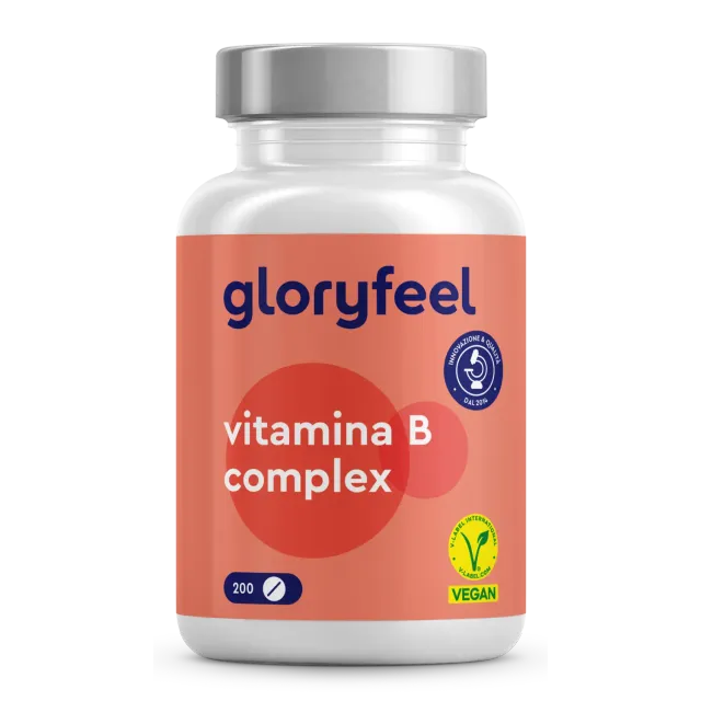 gloryfeel Vitamina B Complex compresse senza lattosio