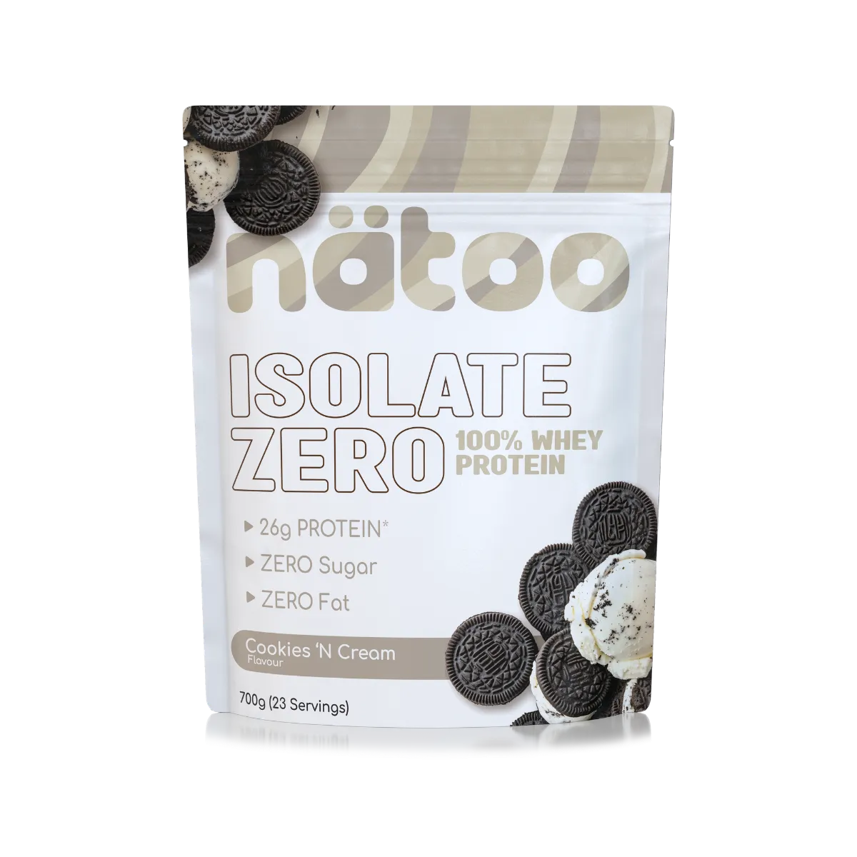 Natoo Performance Isolate Zero proteine 700g chocolate cream isolate
