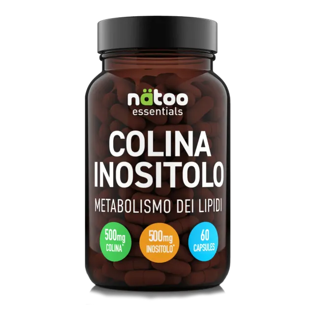 Natoo Essentials Colina Inositolo integratore 60 capsule 500mg