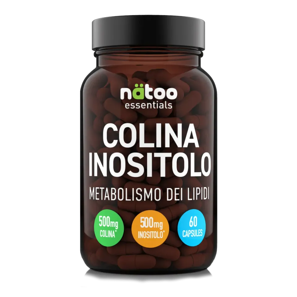 Natoo Essentials Colina Inositolo integratore 60 capsule 500mg