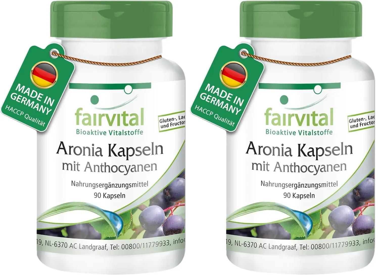 Fairvital Aronia Estratto capsule 90 pz alto dosaggio