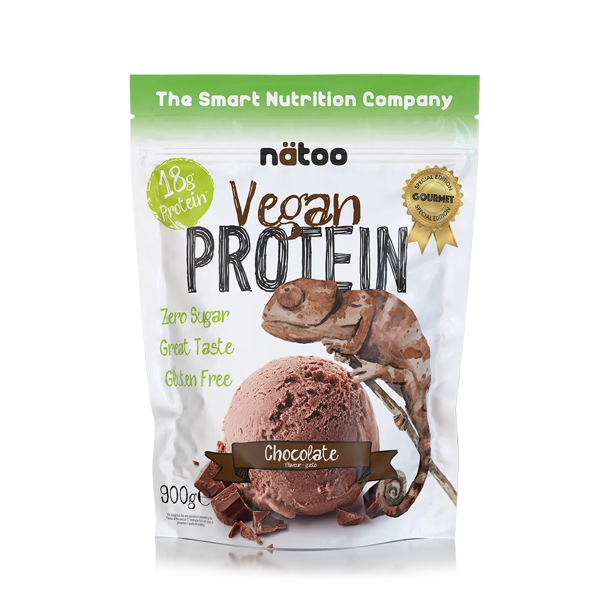 Nätoo Proteine Vegane polvere 500g gusto cioccolato