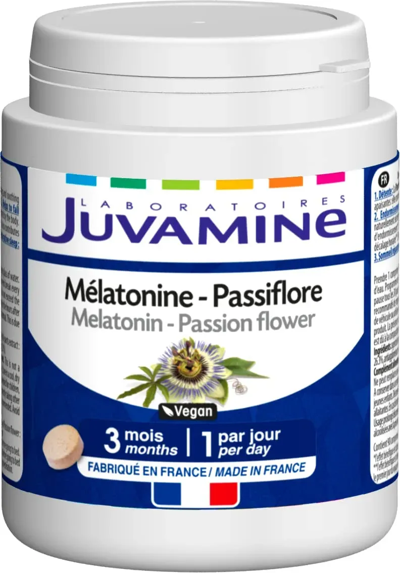 Juvamine Melatonina Passiflora Compresse 3 Mesi Sonno