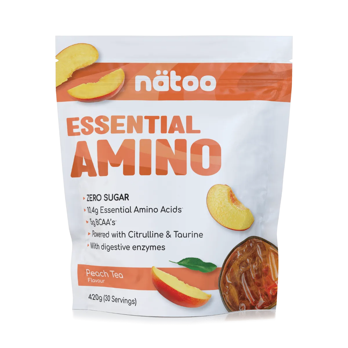 Natoo Essential Amino EAA polvere BCAA 2:1:1 vegano