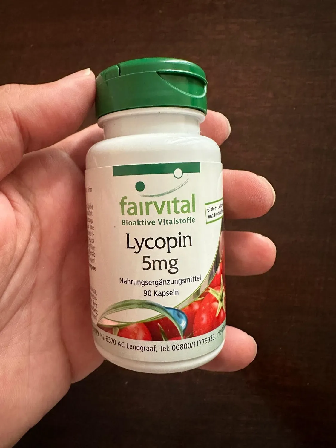 Fairvital Licopene 5 mg Capsule 90 pz Estratto Pomodoro