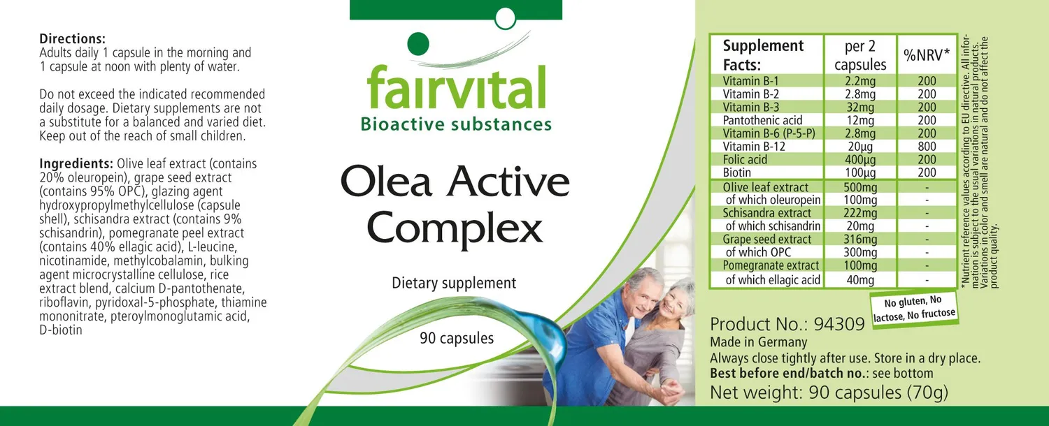 Fairvital Olea Active Complex multivitaminico 90 capsule