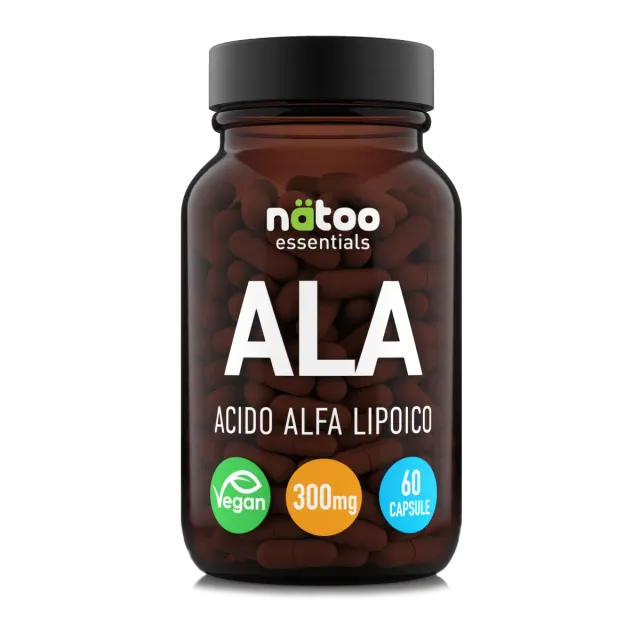 NATOO Essentials Acido Alfa Lipoico 300 mg 60 capsule vegetali