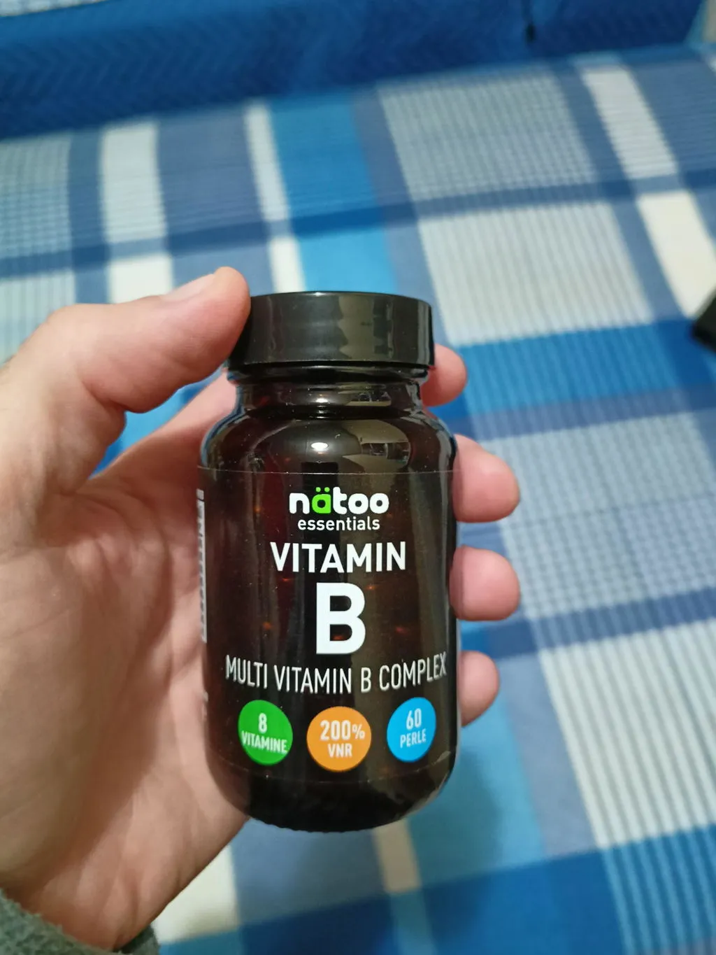 NATOO Vitamin B Complex vitamine B 60 perle 200% VNR