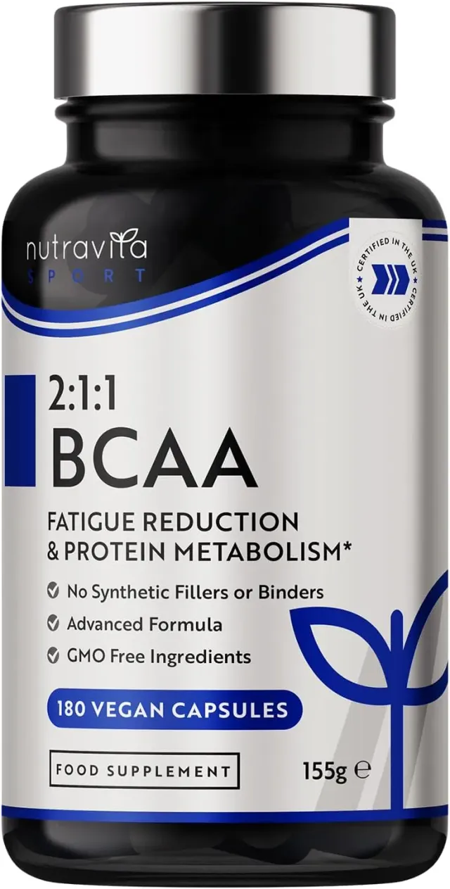 Nutravita BCAA Aminoacidi Integratore vegan B6 B12