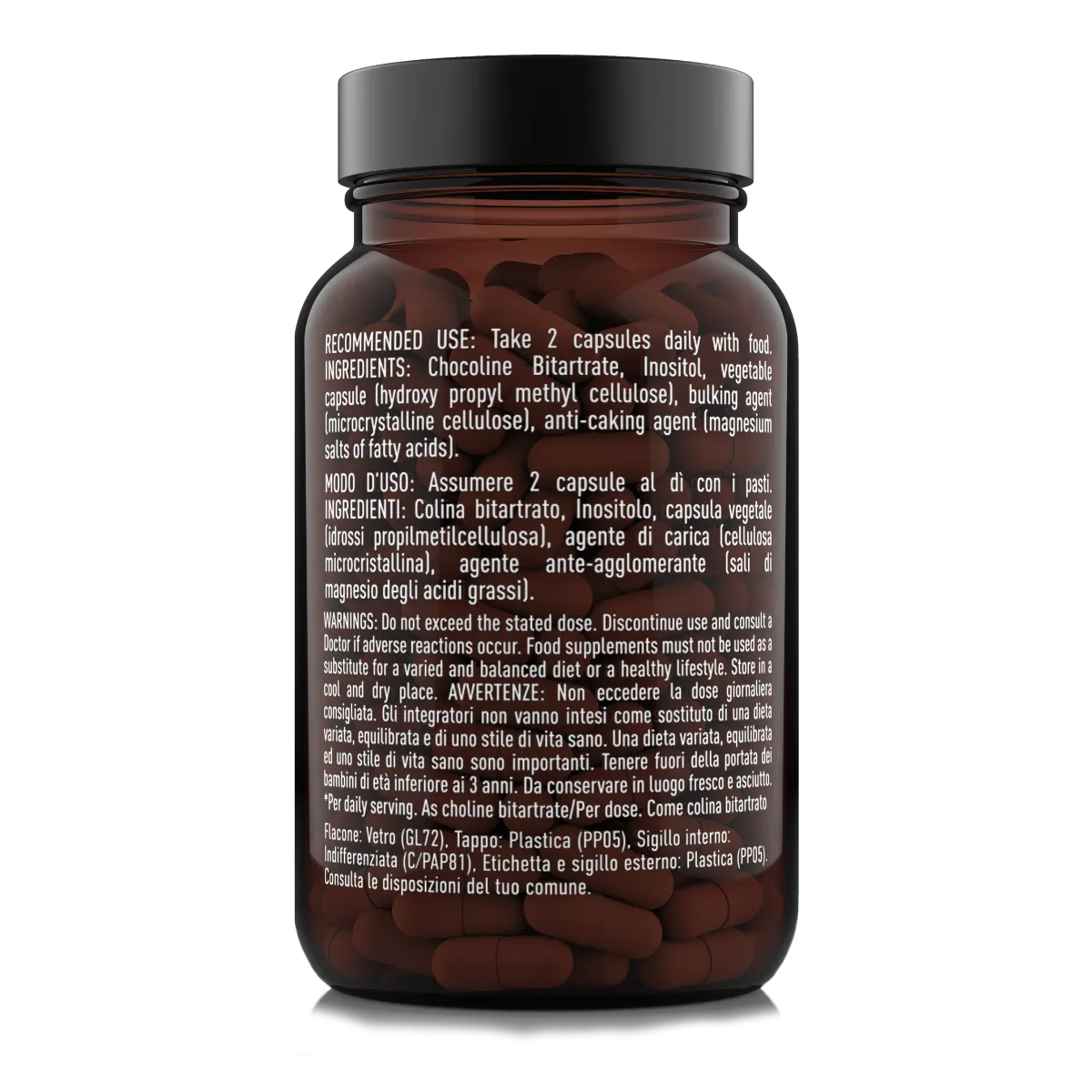 Natoo Essentials Colina Inositolo integratore 60 capsule 500mg