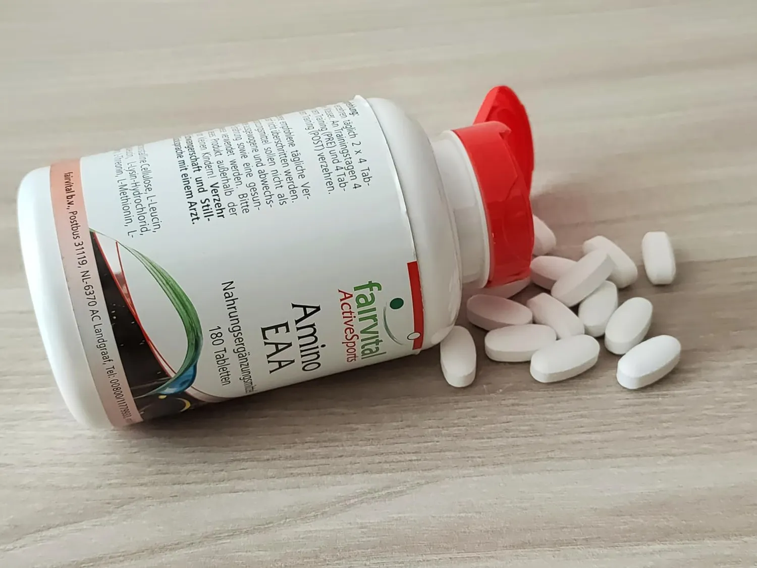 Fairvital Amino EAA compresse 180 pezzi aminoacidi essenziali
