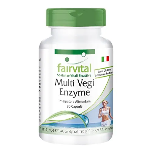 fairvital Multi Vegi Enzyme capsule 90pz vegetale