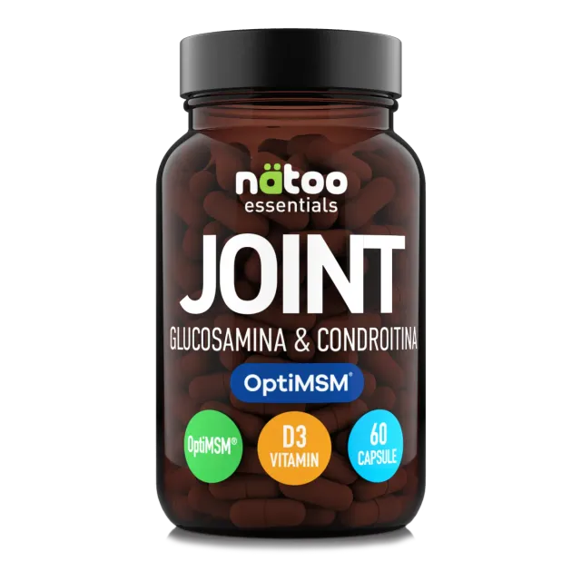 Natoo Essentials Joint Glucosamina Integratore 60 Capsule Ossa