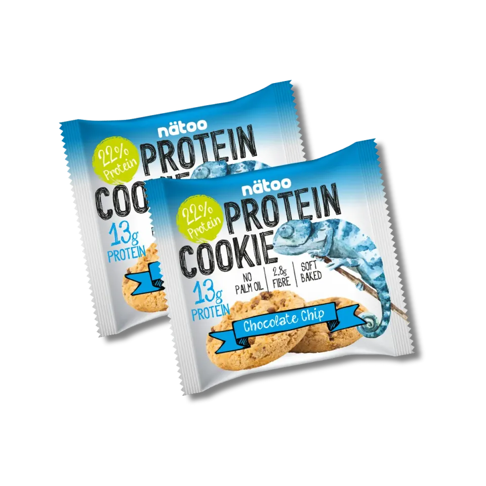 Natoo Cookie Chocolate Chip biscotto proteico 2 biscotti avena