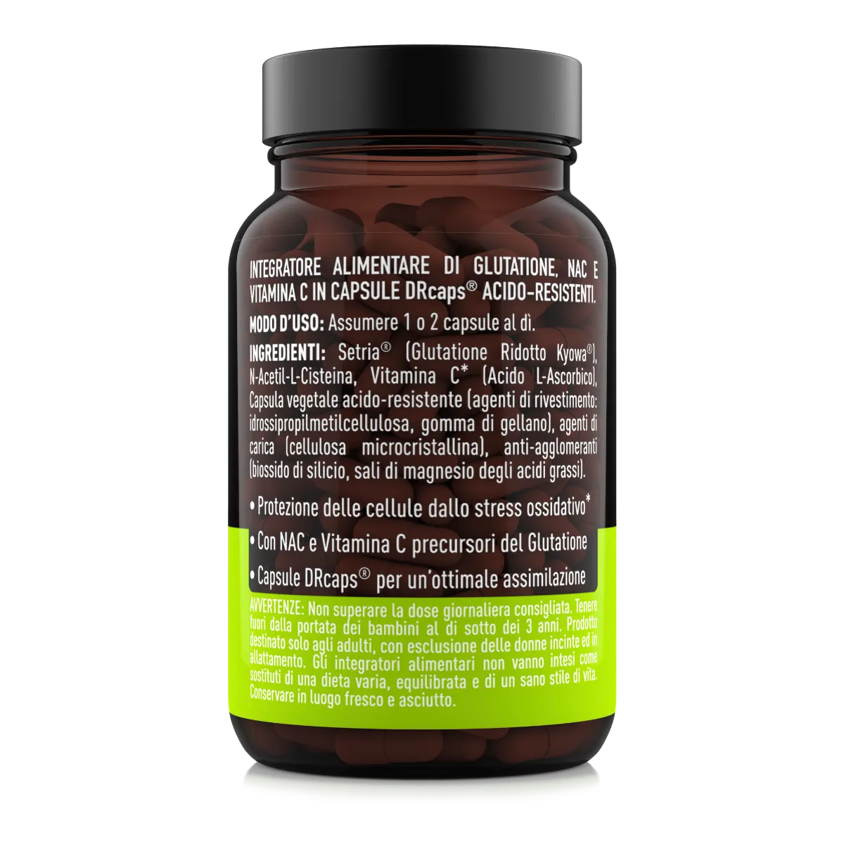 Natoo Essentials Glutatione Complex 60 capsule Setria