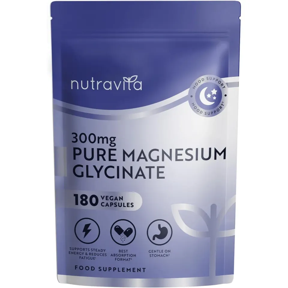 Nutravita Magnesio Bisglicinato Puro 300 mg capsule 180 chelato