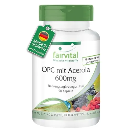 Fairvital OPC semi uva capsule 90 da 600 mg con acerola