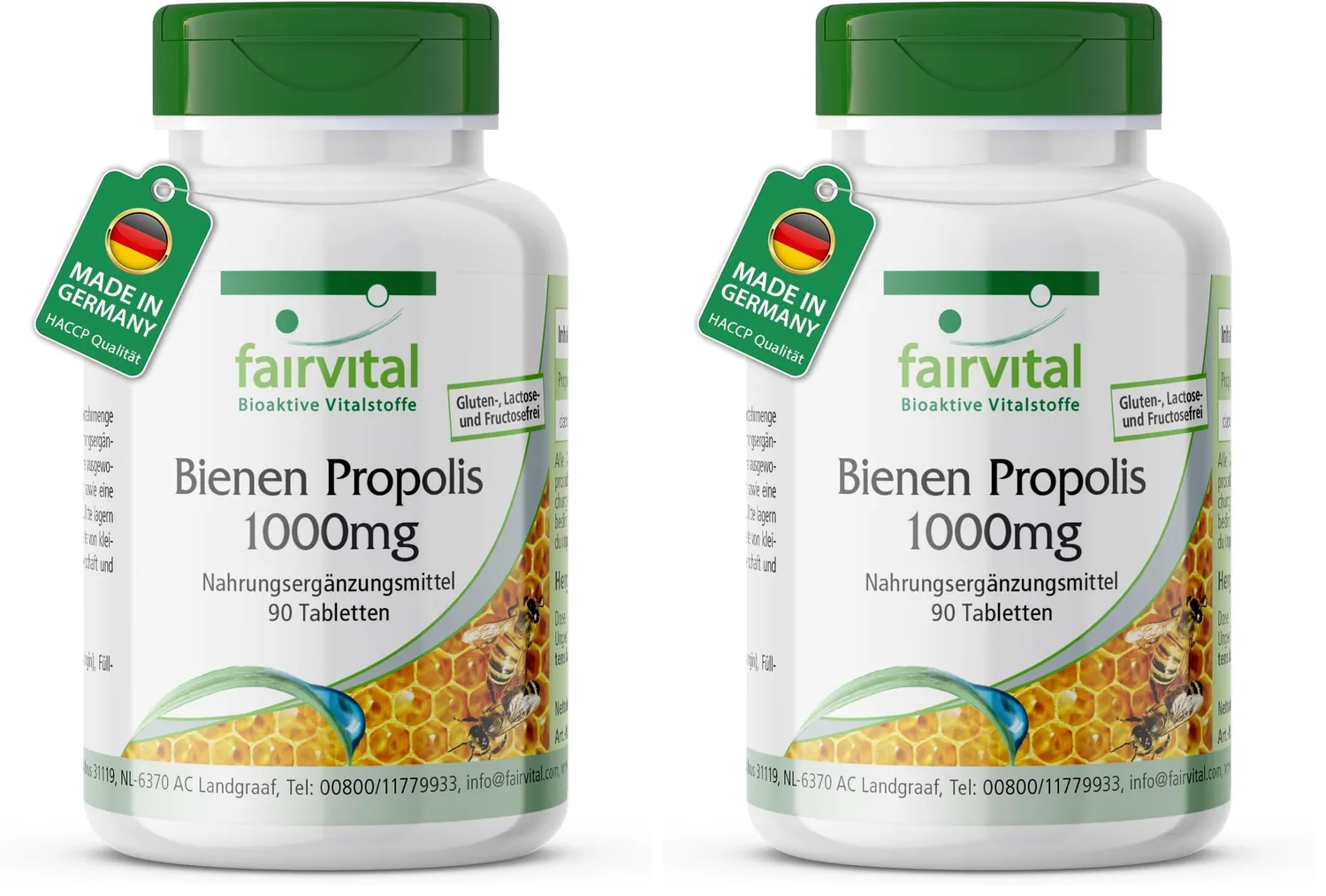 Fairvital Propoli Api 1000 mg Compresse 90 resina