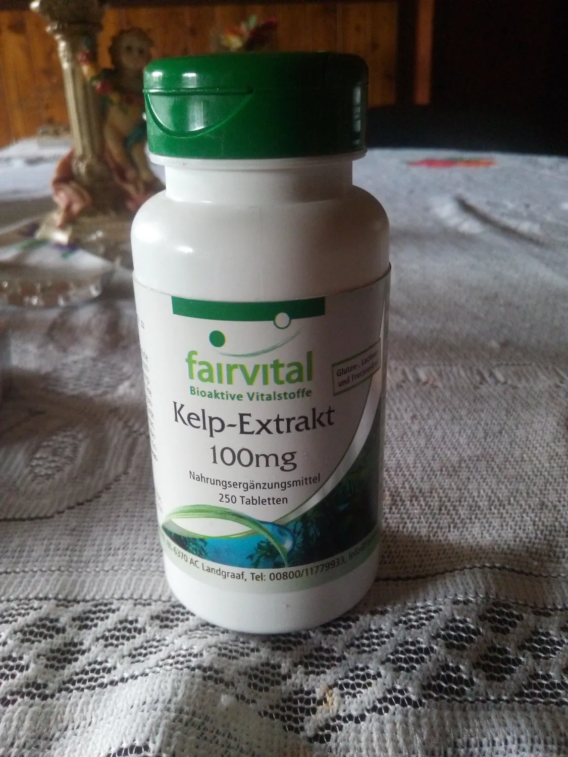 Fairvital Alghe Brune Iodio Compresse 250 tiroide