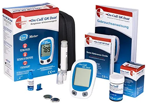 Go-Keto Dual Chetoni starter kit misuratore 25 strisce completo