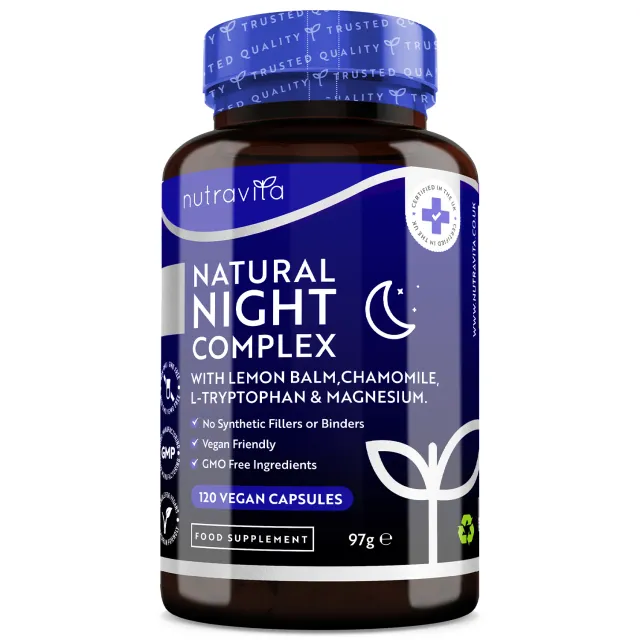 Nutravita Sonno Naturale Capsule Notte con Magnesio