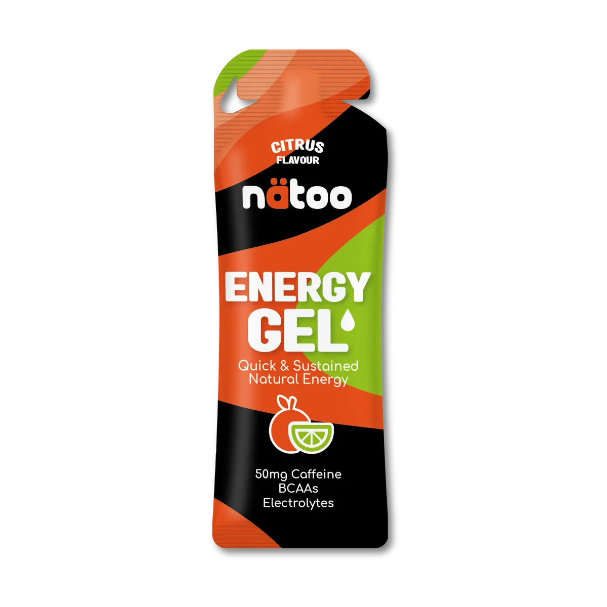 NATOO Performance Gel Energetici 2 Gel Lemonade 30g Carboidrati