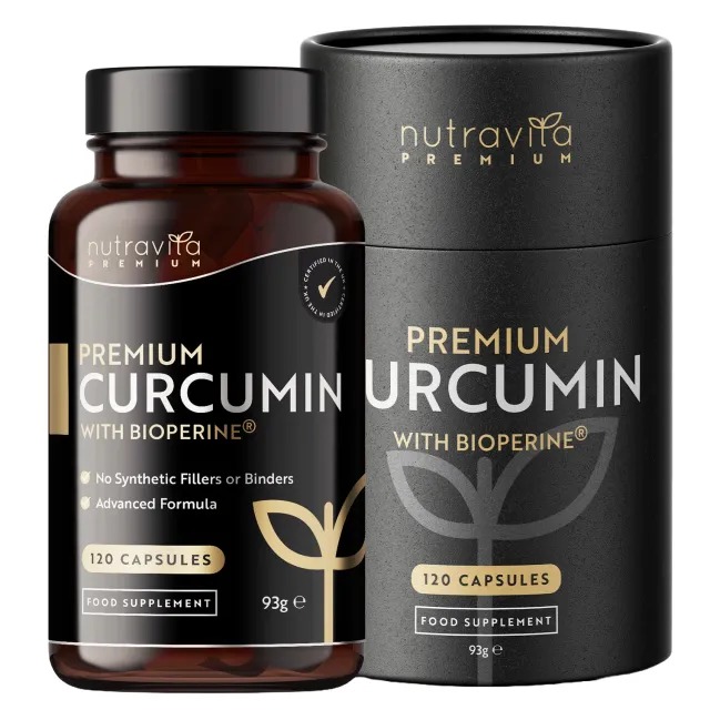 Nutravita Curcumina Premium capsule 120 con Bioperine