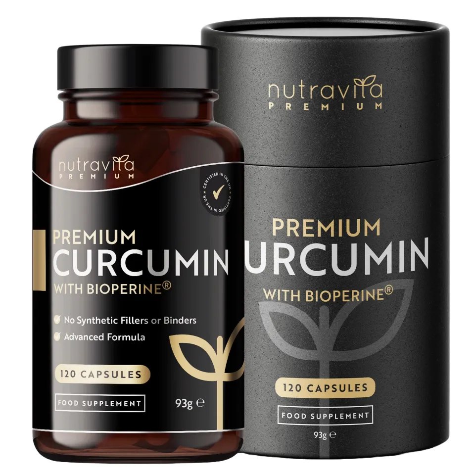 Nutravita Curcumina Premium capsule 120 con Bioperine