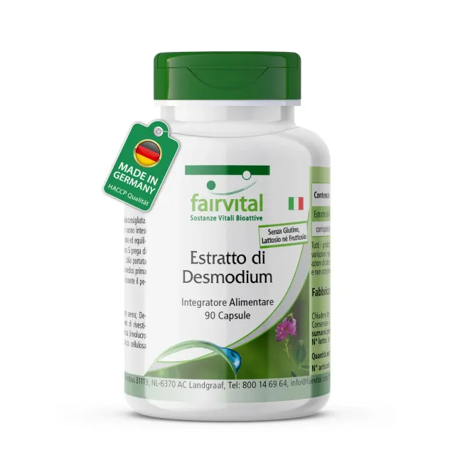 fairvital Desmodium estratto 90 capsule 1500 mg vegano