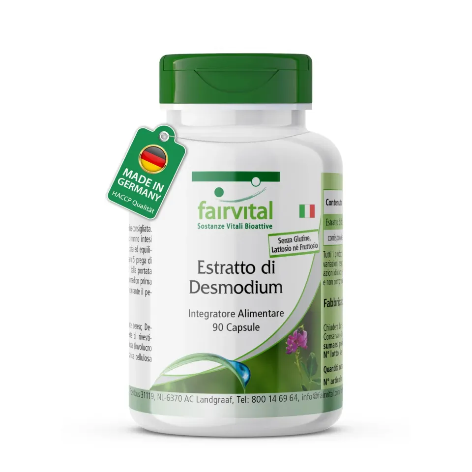 fairvital Desmodium estratto 90 capsule 1500 mg vegano