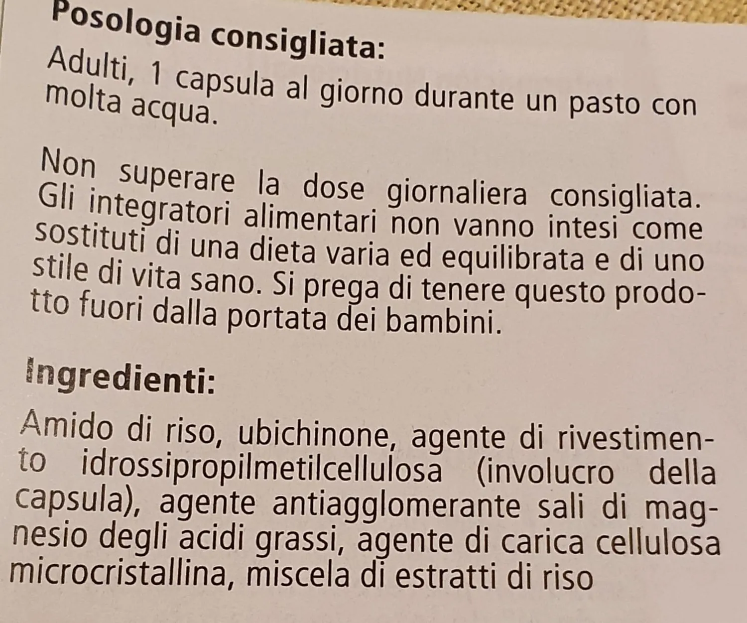 Fairvital Coenzima Q10 200 mg capsule 90 ubichinone vegano