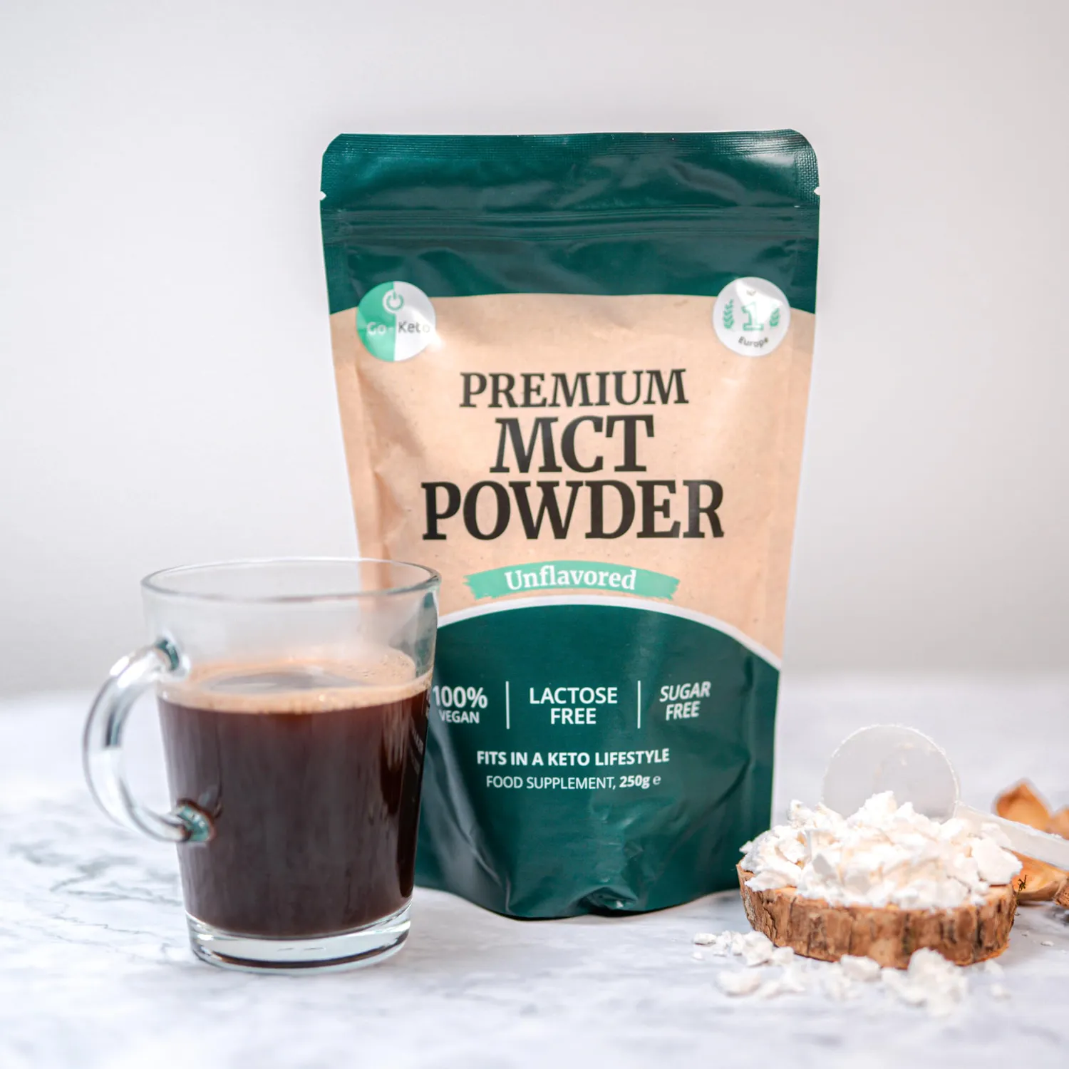 Go-Keto MCT Powder polvere 250 g cocco C8 C10