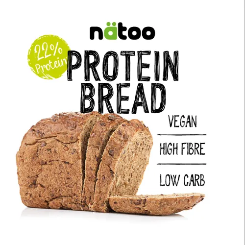 Natoo Pane Proteico 22% preparato 365g con semi low carb