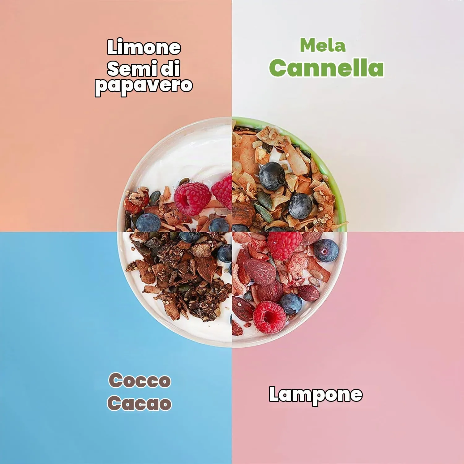 Go-Keto Bio Granola Muesli Keto Mela Cannella 290 g
