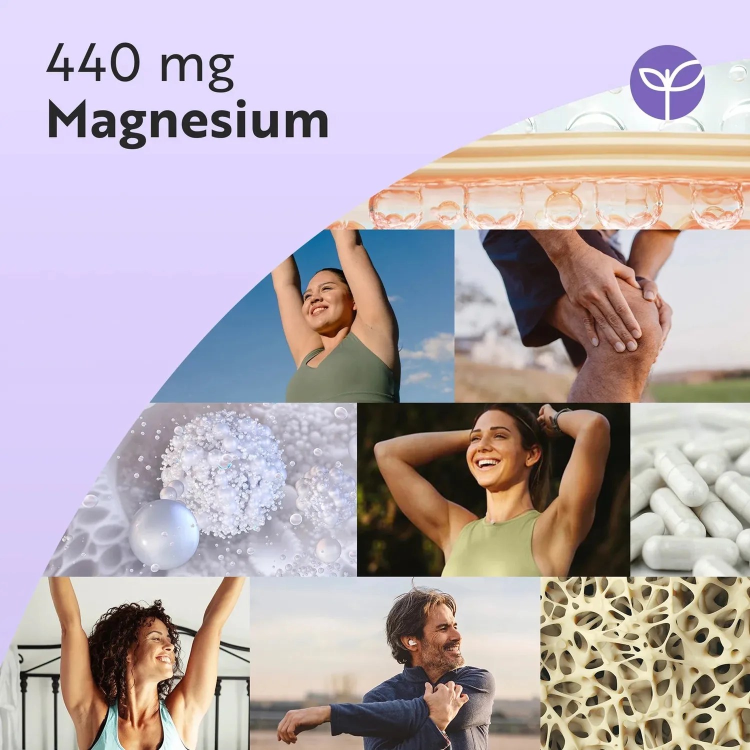 Nutravita Citrato di Magnesio integratore 180 capsule 440mg