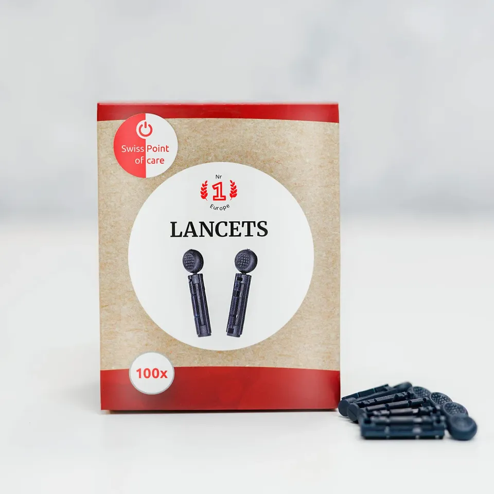 Go-Keto Lancette pungidito 100 pezzi per chetoni e glucosio