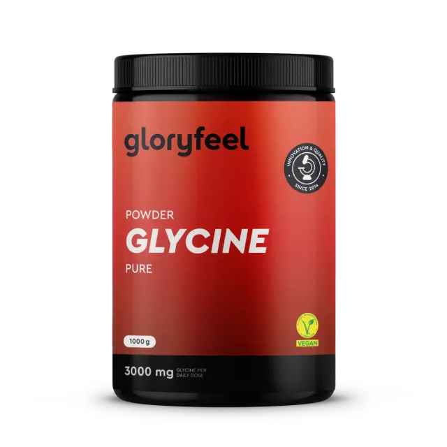 gloryfeel L-Glicina in polvere aminoacido puro