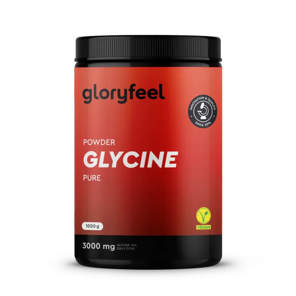 gloryfeel L-Glicina in polvere aminoacido puro