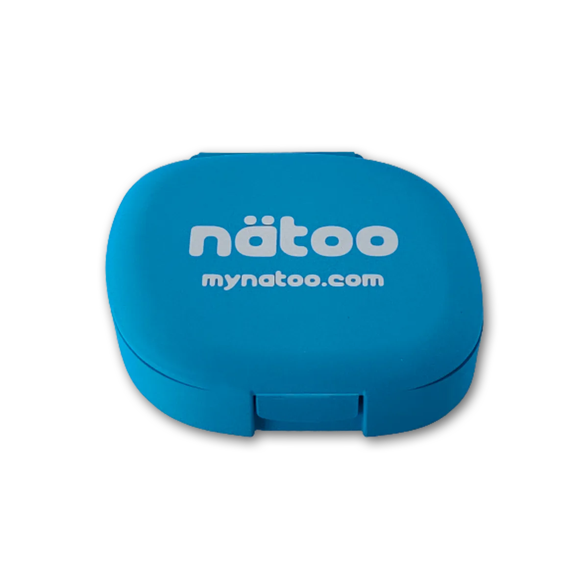 Natoo Box Porta Pillole arancione da viaggio