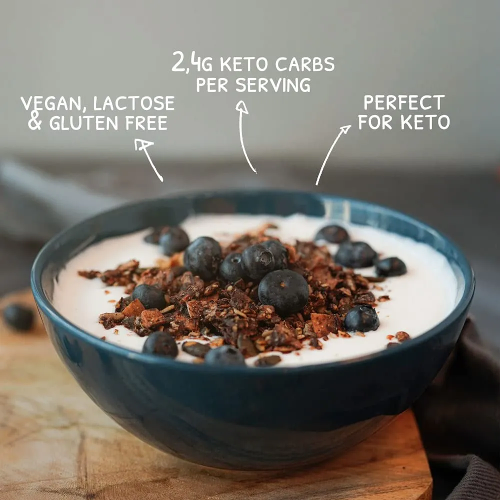 Go-Keto Bio Granola cocco cioccolato 3x290g keto