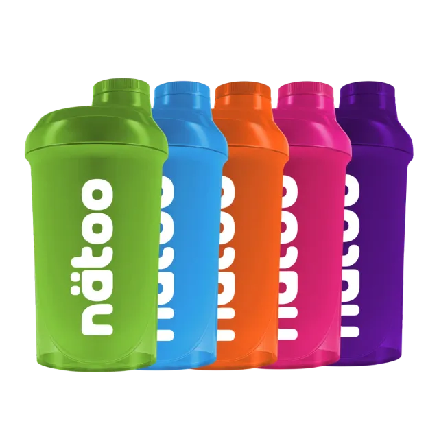 NATOO Shaker 500ml shaker proteine colore sorpresa BPA free