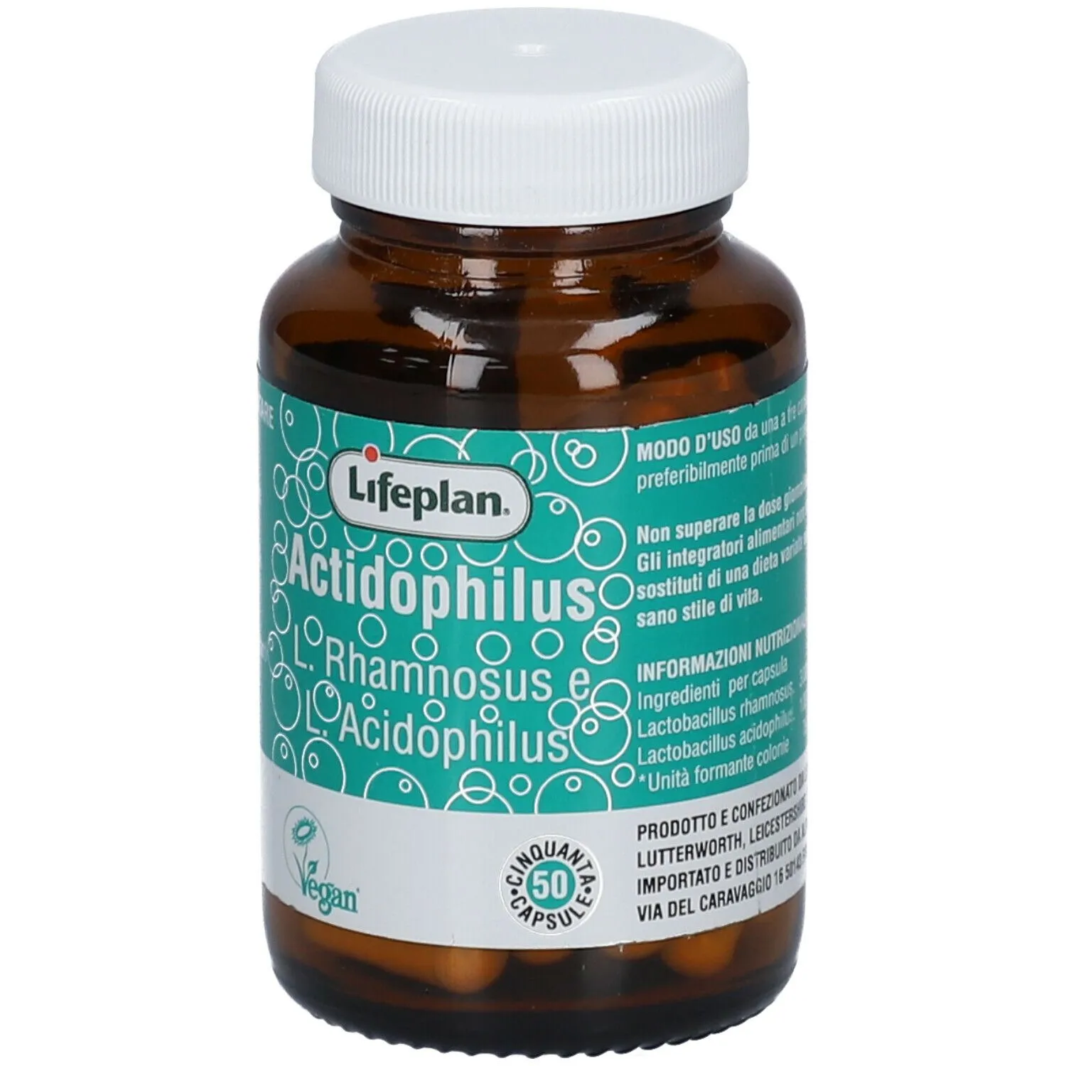 Algilife Actidophilus Probiotico 50 Capsule Vegane