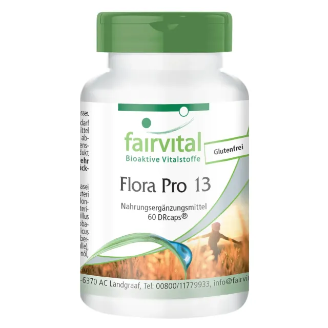 Fairvital Flora Pro 13 probiotico capsule 60 41,5 miliardi