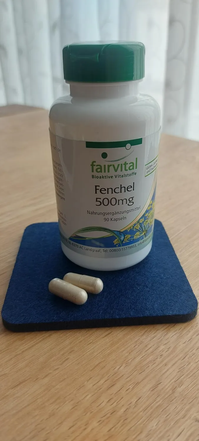 Fairvital Finocchi 500 mg capsule 90 pezzi per stomaco intestino