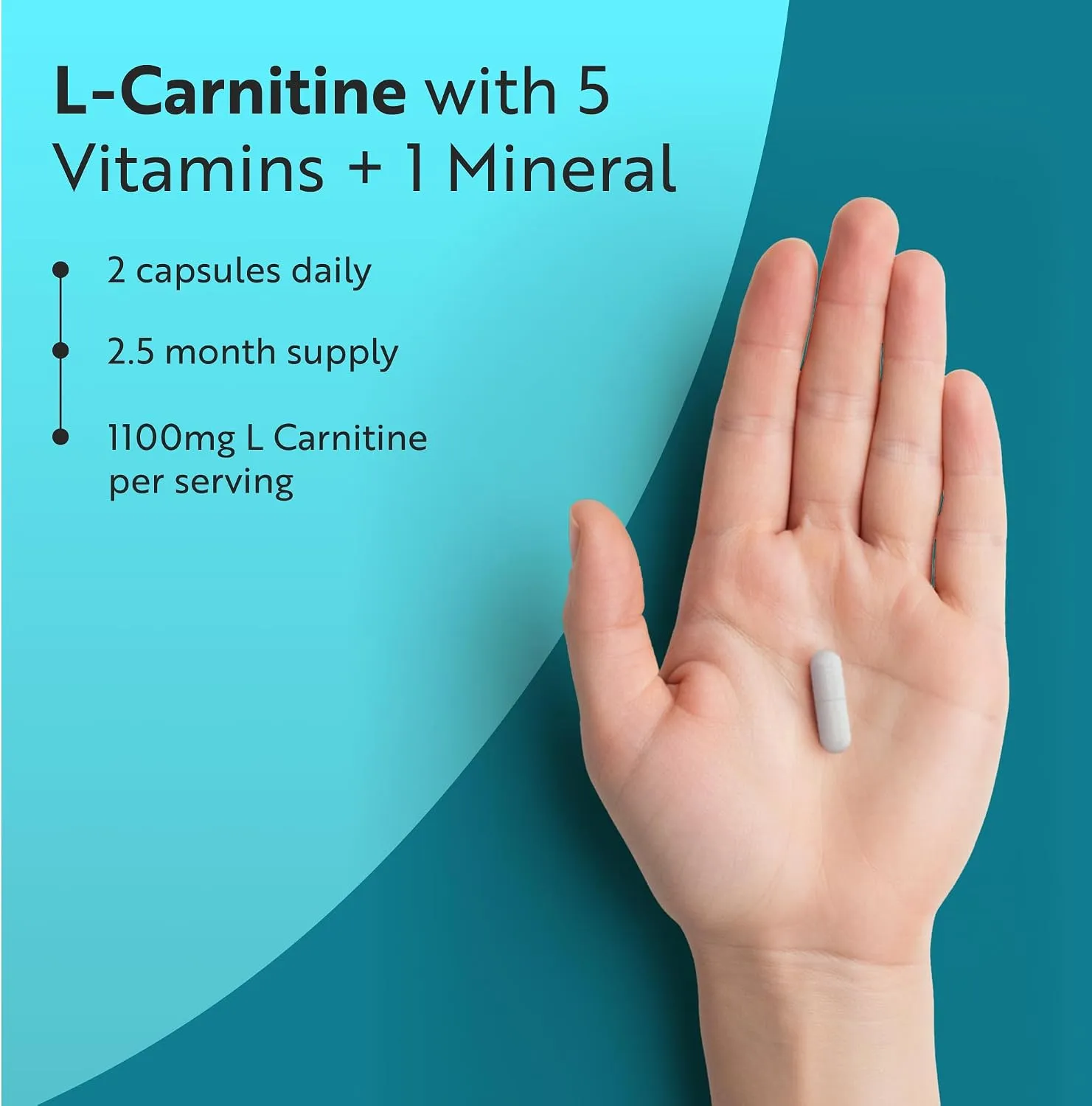 Nutravita L-Carnitina complesso 150 capsule vegane sport