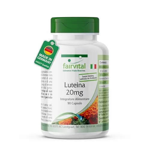 FAIRVITAL Luteina 20 mg Zeaxantina capsule 90 microincapsulate