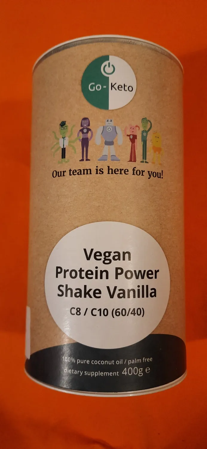 Go-Keto MCT Vegan Protein Shake vaniglia 400 g keto