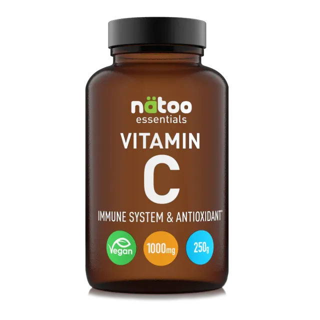 NATOO Essentials Vitamina C polvere 250g immunità